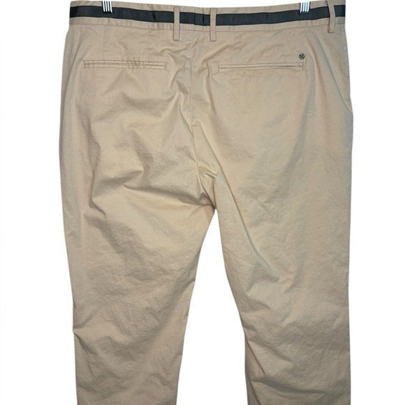 G/Fore Men's Golf Performance Khaki Pants Slacks Size 38 Ribbon Waist Classic - Picture 7 of 16